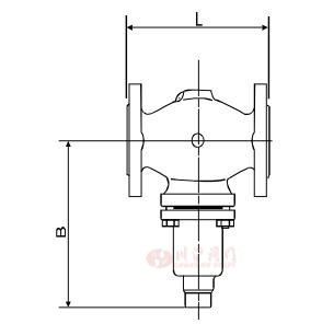 V230T02冷却用自力式温度调节阀结构图